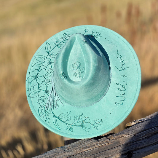 Wild & Free Floral Hat