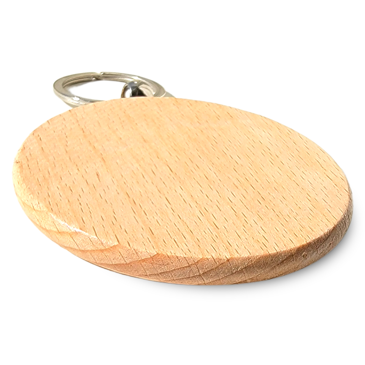 3" Wooden Keychain