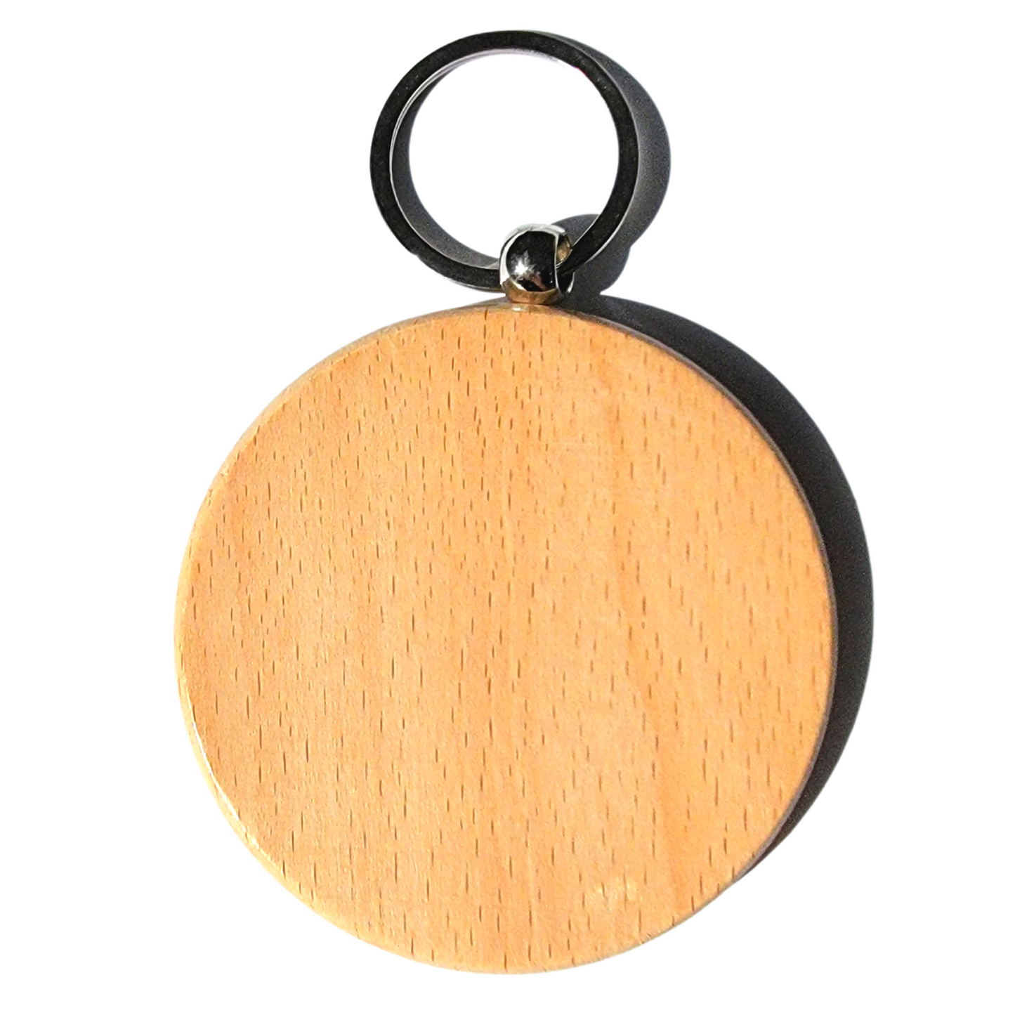 3" Wooden Keychain